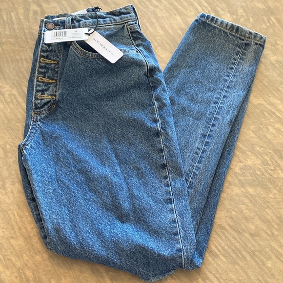 WeWoreWhat Denim - NWT, WeWoreWhat The Danielle Distressed Denim Jeans